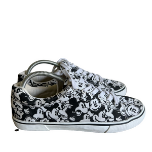 Disney Mickey Mouse Unisex Lace Up Low Sneakers Size 10 or 8.5 #028